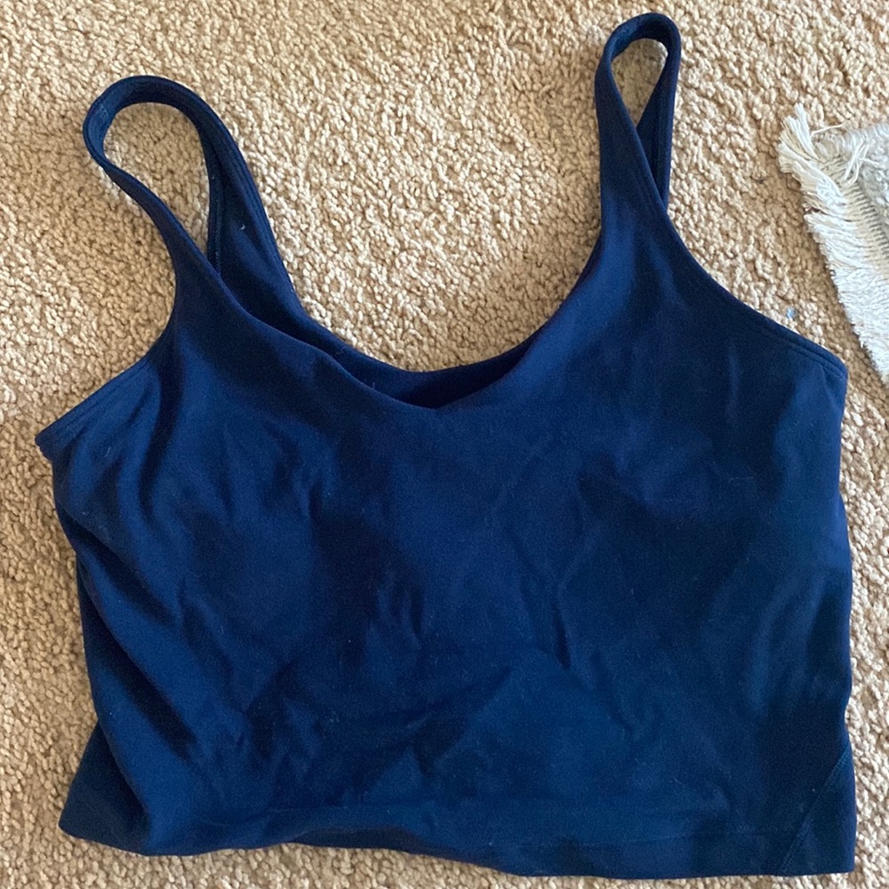 Lululemon Align tank navy size 8